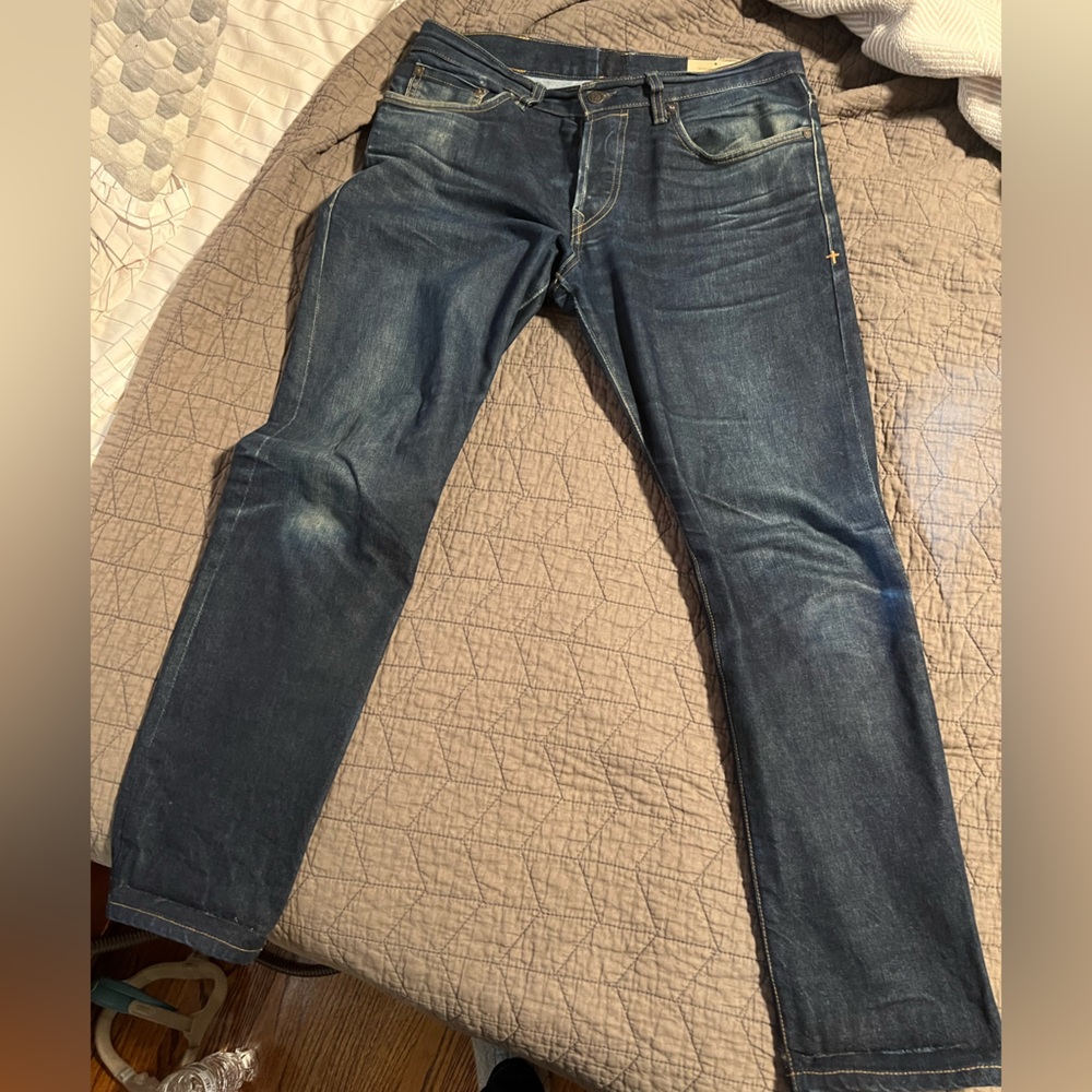 Imogene and Willie Barton Slim Raw Selvedge